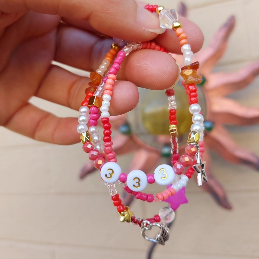 ⚡️333⚡️ angel number bracelet set